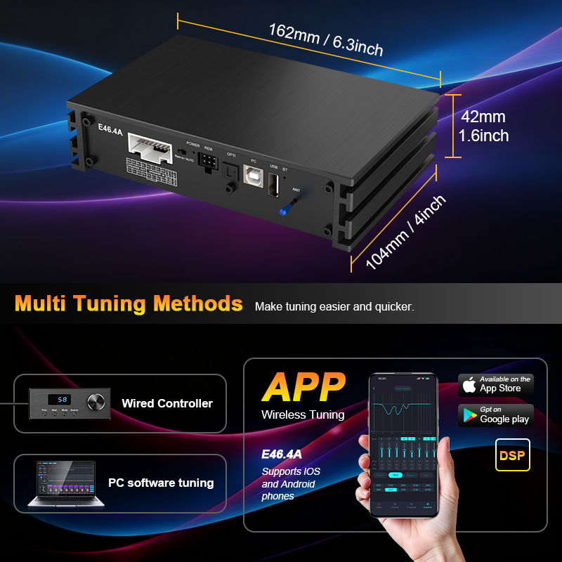 E46.4A PC Android iOS app and wired controller tuning