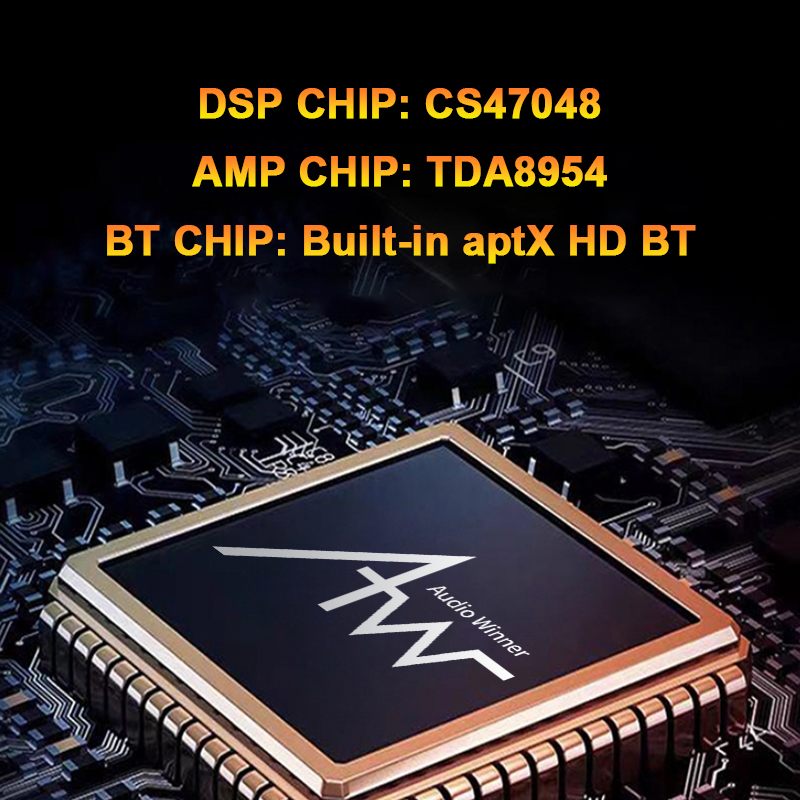 T1216.12H CS47048 DSP and TDA8954 amplifier chipset