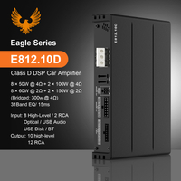 Audiowinner E810.8D - High-Power Class D Amplifier with 300W Bridging Capability