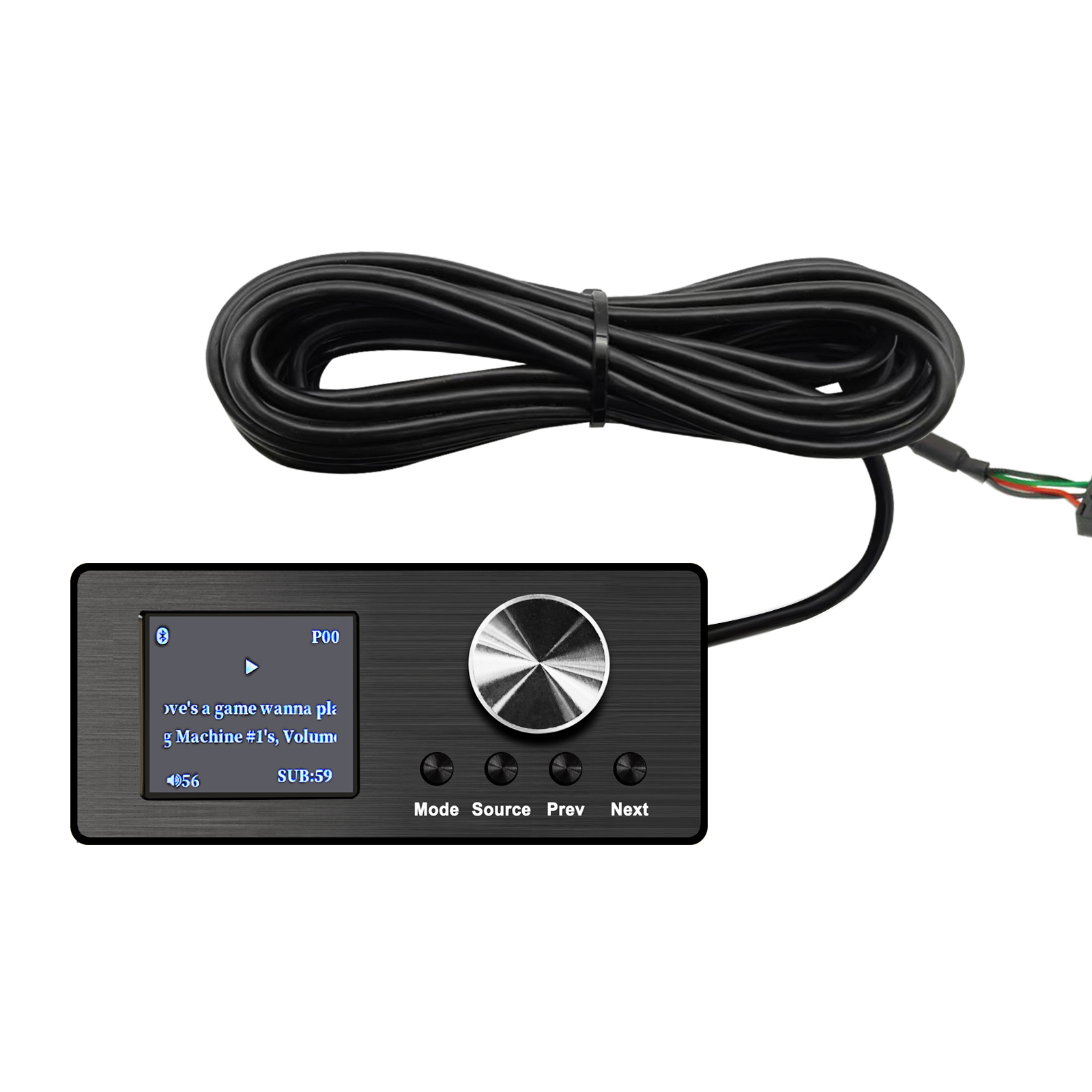 Audio Winner LCD Wire controller for DSP Car Amplifier and DSP car audio Processor 