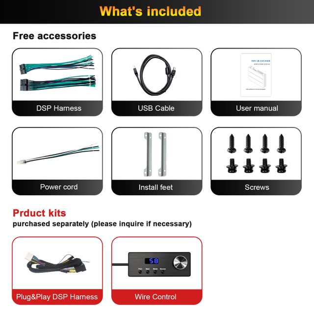 Audiowinner E810.8D - High-Power Class D Amplifier with 300W Bridging Capability