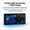 Audio Winner DSD256 Hi-Res Car DSP Controller, DSD256 Lossless Audio Player, Optical/Coaxial Output, 2TB Storage, 2” LCD Display for DSP Amplifier