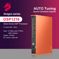 AudioWinner DSP1216 16ch wireless dsp car audio processor controlled by app and software