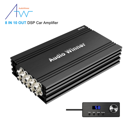 AudioWinner S810.8D S Series 10CH DSP Car Amplifier
