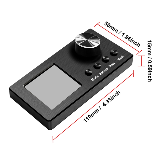 Audio Winner LCD Wire controller for DSP Car Amplifier and DSP car audio Processor 