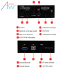 6 channel Full-Range Optical input DSP car processor