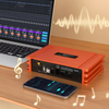 Audiowinner E48.4D Advanced DSP Car Amplifier - 4x50W with Full Digital Control and Extensive Inputs