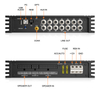 AUDIO WINNER T1012.12M 12 Ch DSP Car Audio Processor with 12 Channel Hi Power Car Amplifier
