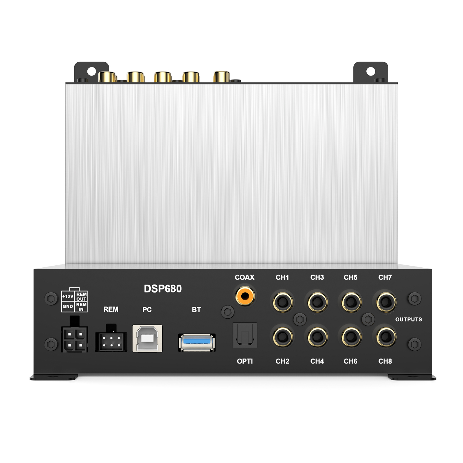 Audio Winner DSP680 8 channel smart auto tuning equalizer DSP car processor controlled by app