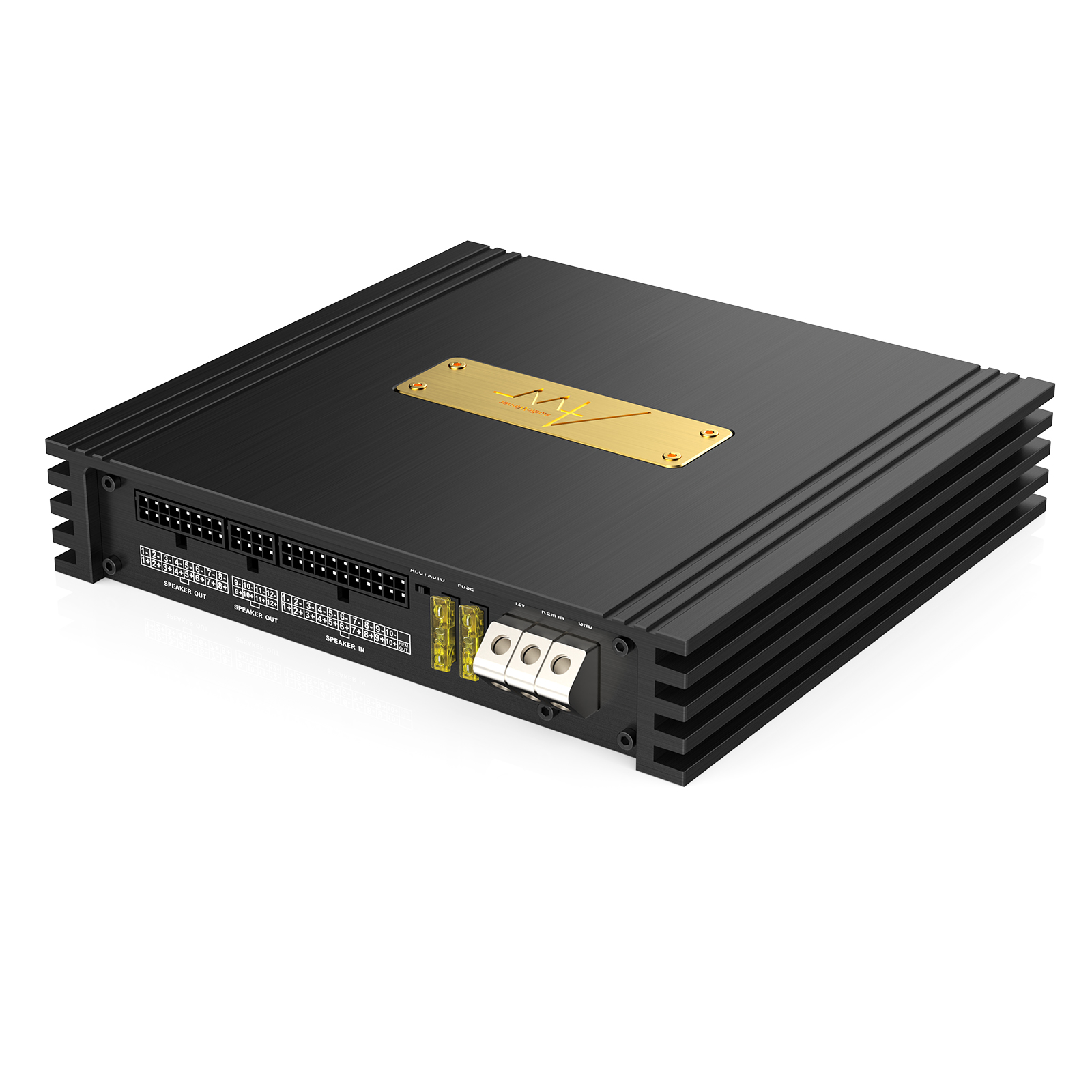 AUDIO WINNER T1012.12M 12 Ch DSP Car Audio Processor with 12 Channel Hi Power Car Amplifier