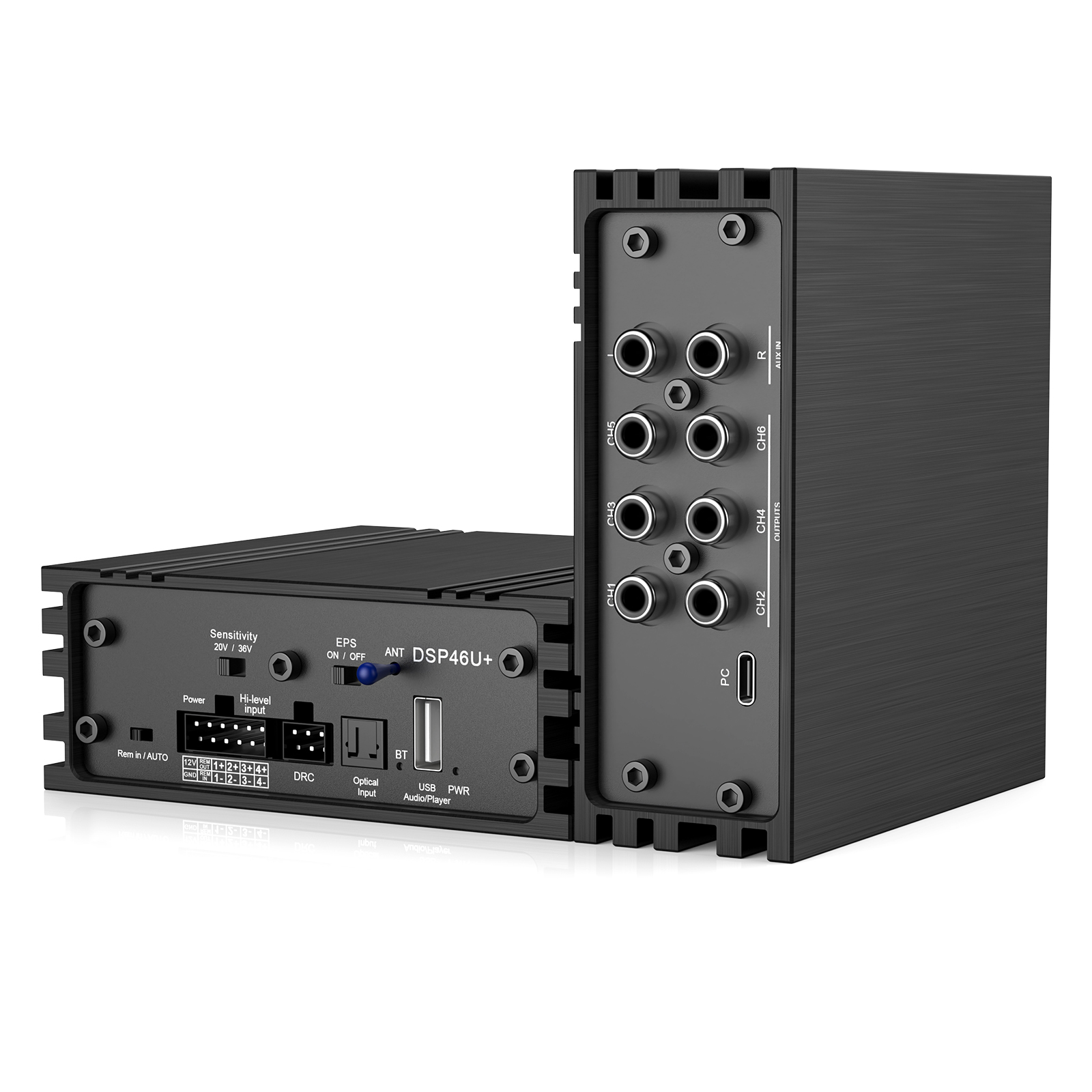 AudioWinner DSP46U+ 4 In 6 Out Bluetooth DSP Car Audio Processor