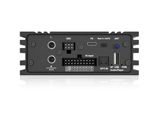 AudioWinner DSP812U 12ch wireless dsp car audio processor controlled by app and software