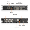 AudioWinner T1216.12H 12×150W 16-Channel DSP Car Amplifier