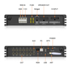 AudioWinner E812.10D High-Power Class D Amplifier with 300W Bridging Capability