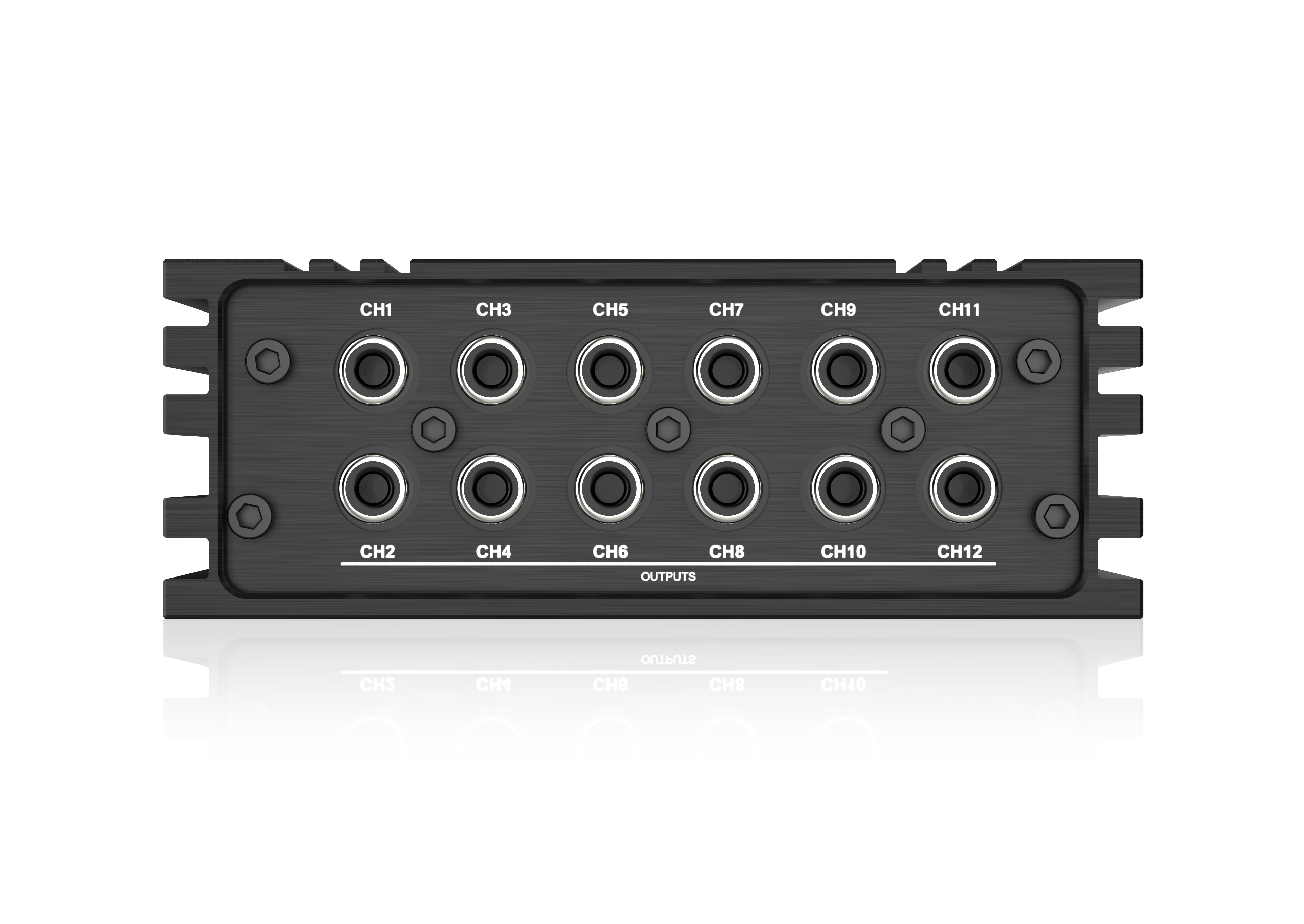 AudioWinner DSP812U 12ch wireless dsp car audio processor controlled by app and software