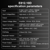 AudioWinner E812.10D High-Power Class D Amplifier with 300W Bridging Capability